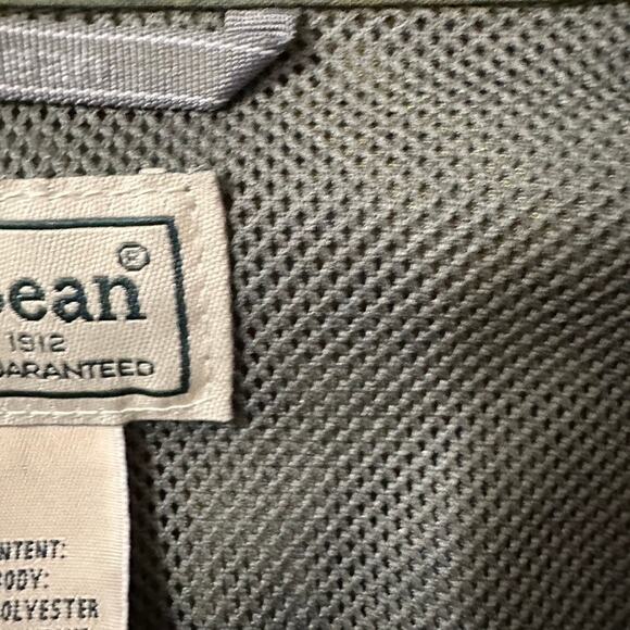 L.L. Bean Men LARGE TALL Plaid Field Shirt Button Front Gorpcore Camping Outdoor - Picture 10 of 11